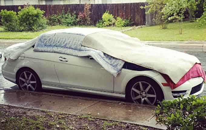 Hail Damage Repair in Houston